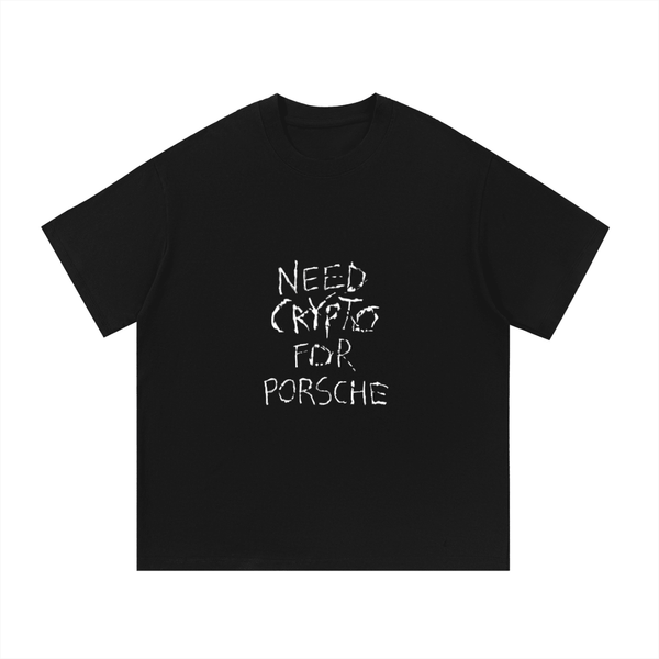 Need Crypto For Porsche: Essential Cotton T-Shirt - InitialC