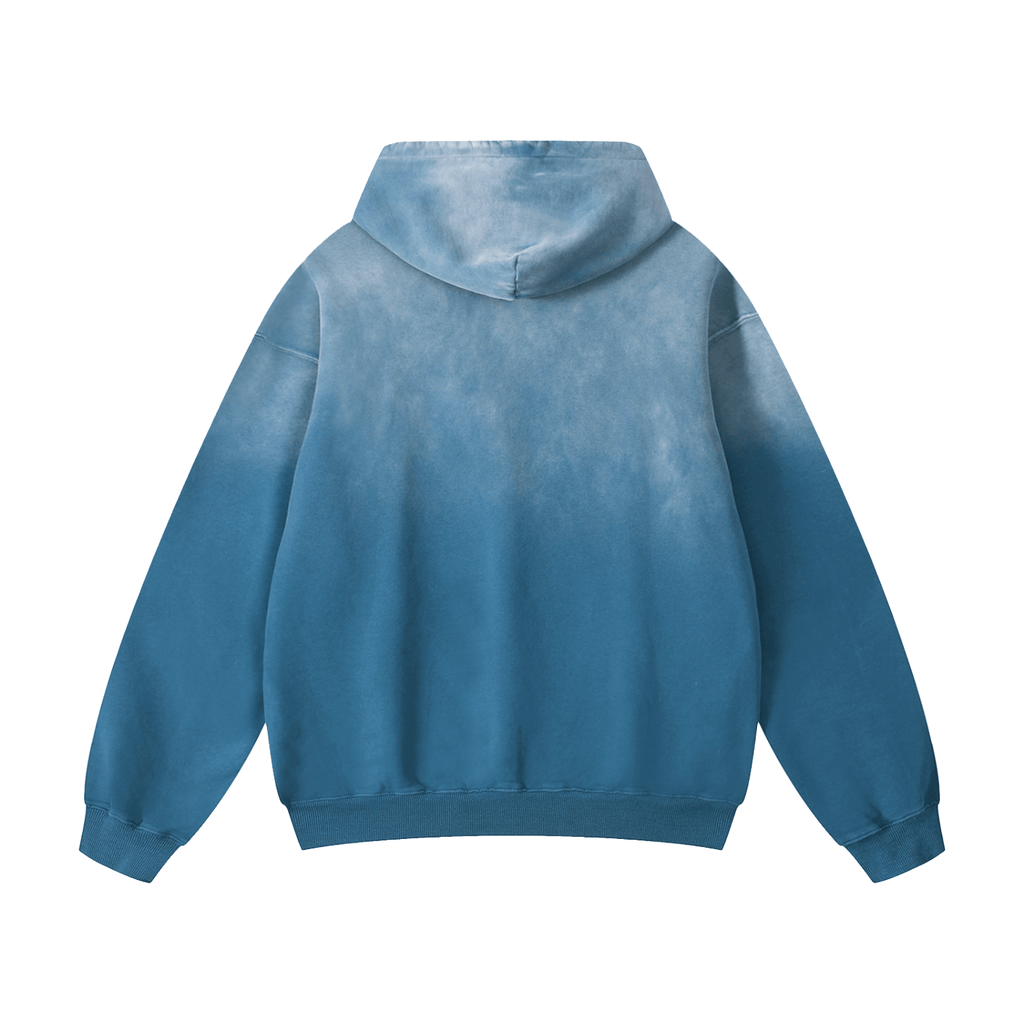 Need Crypto For Porsche: Heavyweight Sunfade Oversized Hoodie - InitialC